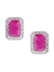 Hera Ruby Stud Earrings