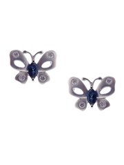 Blu-fly Sapphire Earrings