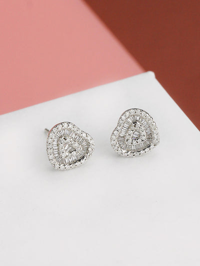 Agape's Mini Heart Studs