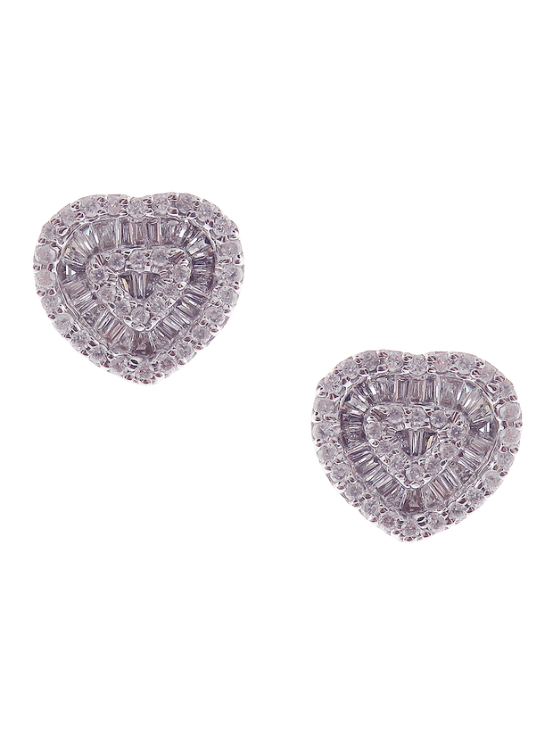 Agape's Mini Heart Studs