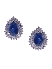 Neptune Double Round Tear Drop Earring