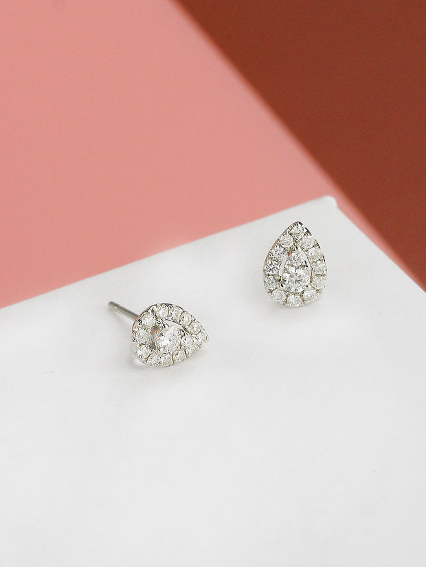 Tears Mini Diamond Earrings