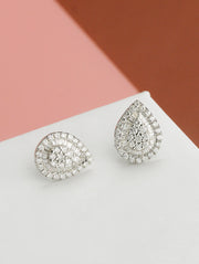 Tears of Goddess Diamond Pave Earrings