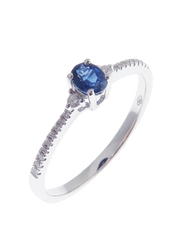 Neptune Oval Round Diamond Ring