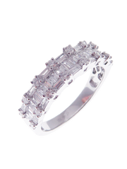 Illusional Diamond Band Ring