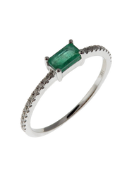 Frea Baguette-1 Diamond Ring