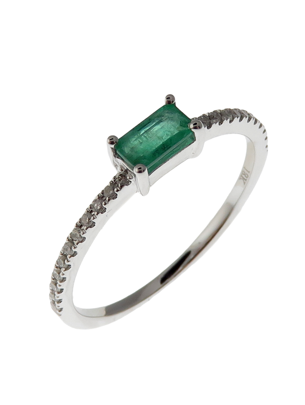 Frea Baguette-1 Diamond Ring