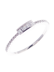 Illusional Multi Center Baguette Ring