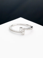 Diamond Baguette-2 Twin-TD Ring