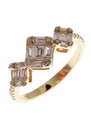 Illusional Triple Center-Rec-S Ring