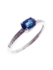 Neptune Oval-1 Diamond Ring